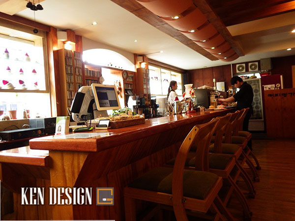 Thiết kế quán cafe đẹp ở Hàn Quốc
